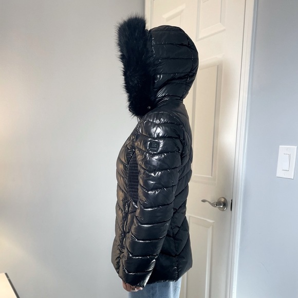 Kenneth Cole New York Quilted Puffer Jacket Size S - Picture 3 of 9